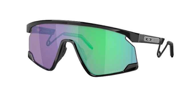 Sonnenbrille OAKLEY BXTR Metal Introspect Collection Prizm Jade Lenses/Metal Black Frame