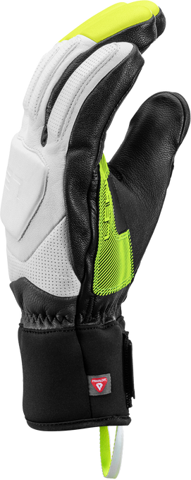 Handschuhe LEKI Griffin Prime 3D White/Neon - 2025/26