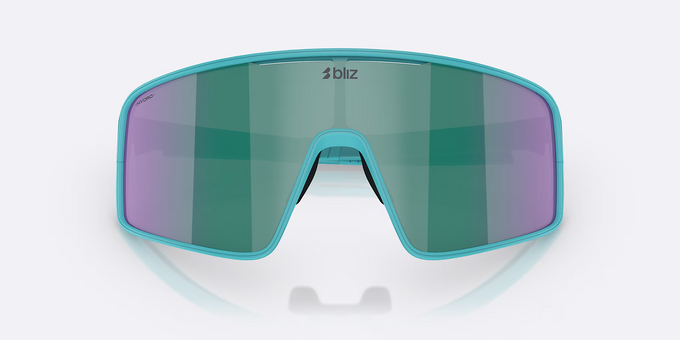 Sonnenbrille BLIZ P001 Frame Matte Turquoise with Blue Green Lenses